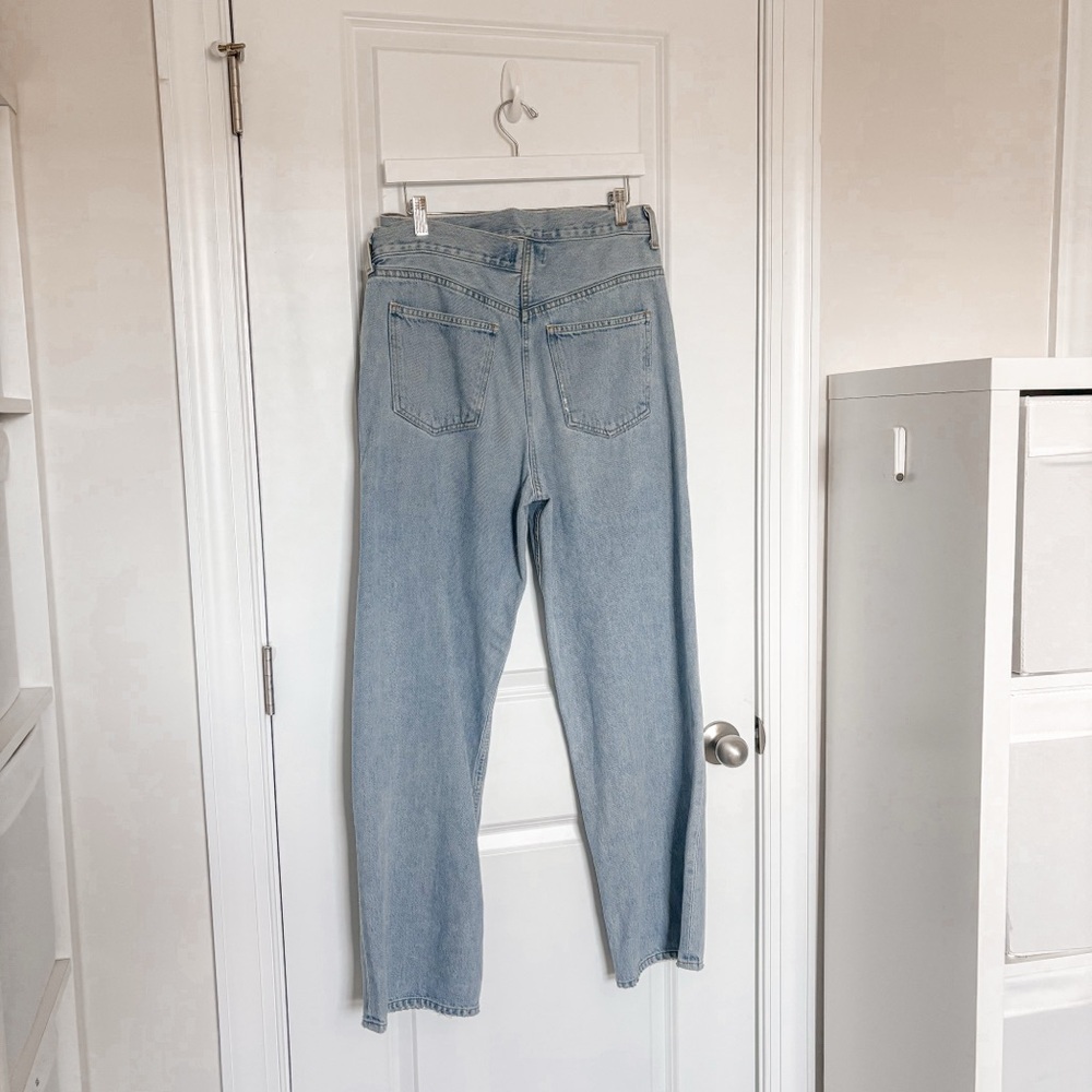 Agolde Broken Waistband Jeans in Sideline - Picture 4 of 7